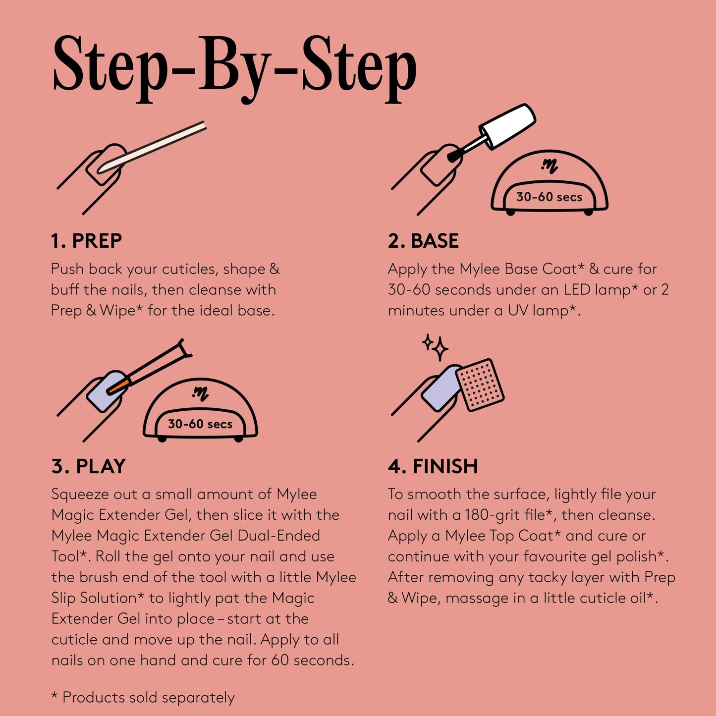 Mylee Magic Extender Gel - Milky White