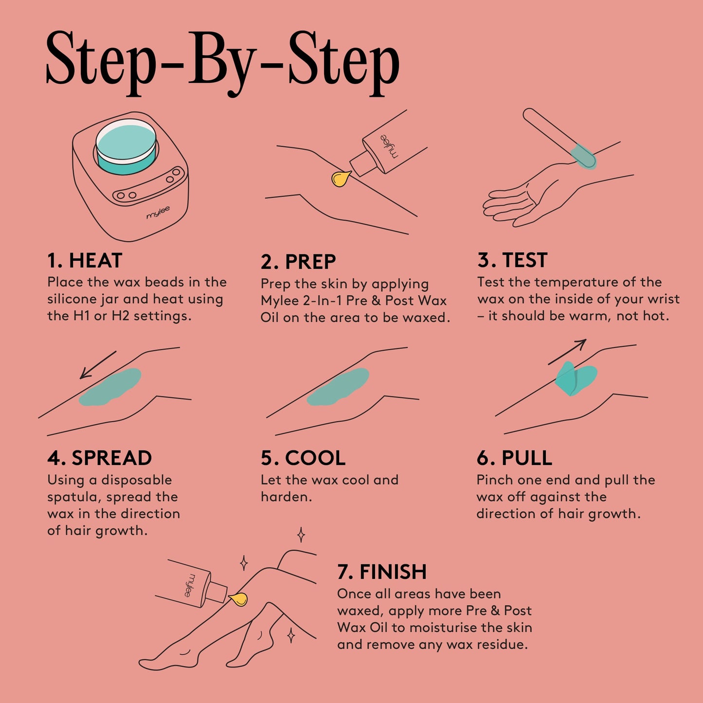 Mylee The Strip Off Waxing Kit