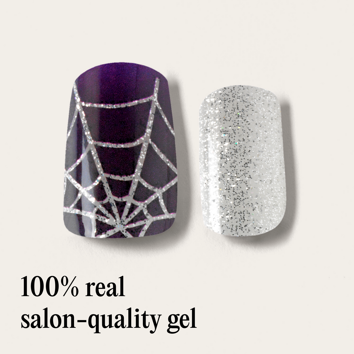 Mylee Black Widow Gel Nail Wraps