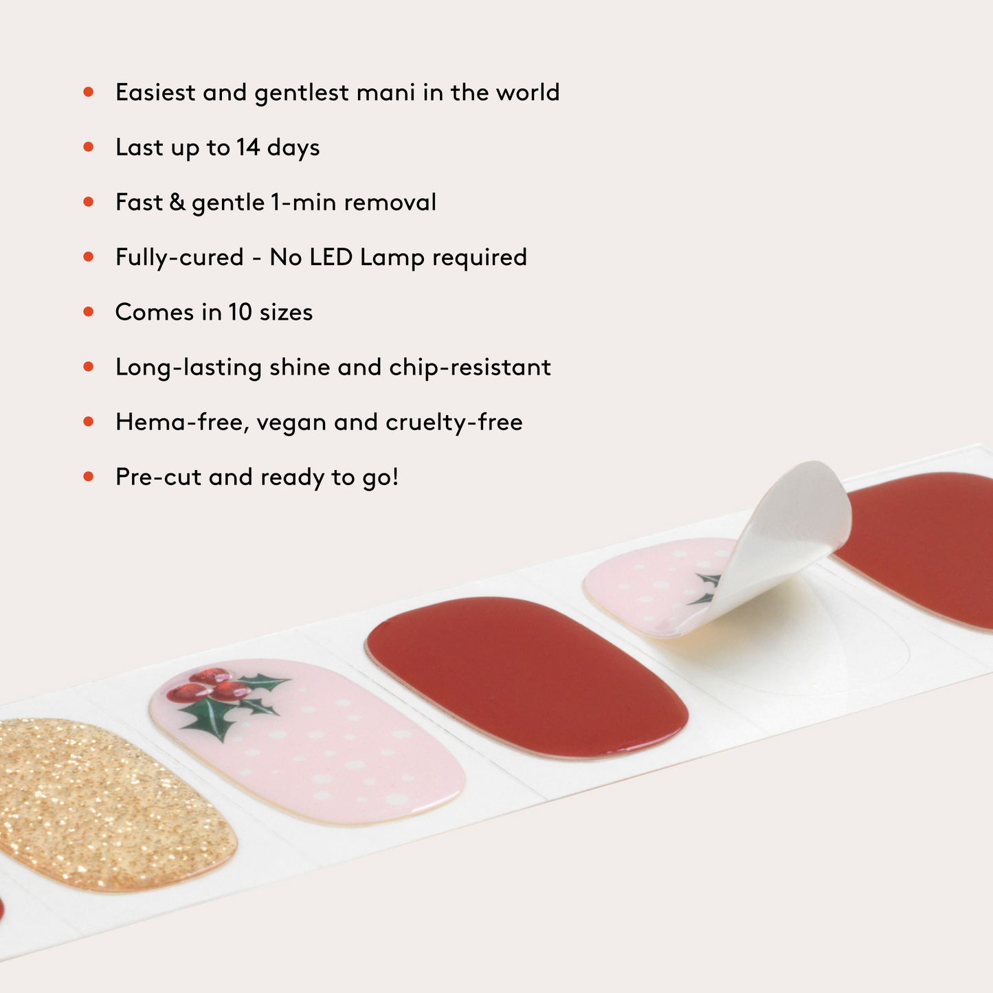 Mylee Gel Wraps Merry Mix-up