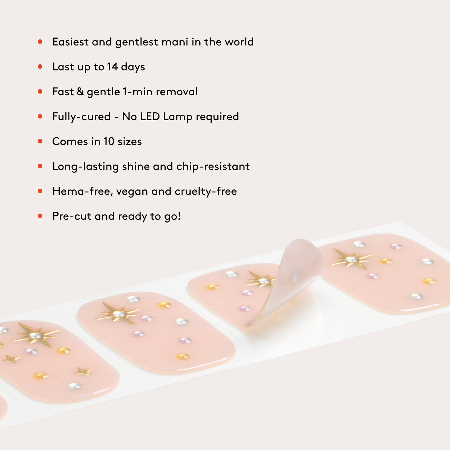 Mylee Gel Wraps Tinsel Twinkle