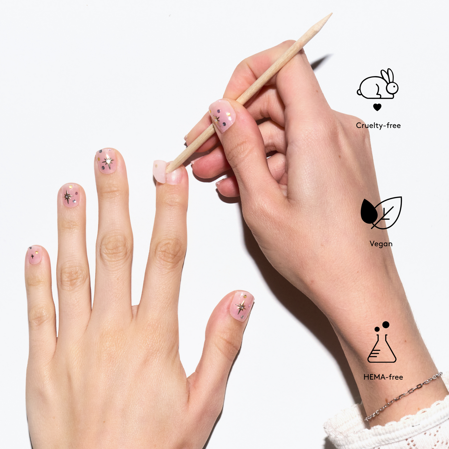 Mylee Gel Wraps Tinsel Twinkle