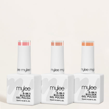 Mylee 5 in 1 Builder Gel Au Naturel Trio