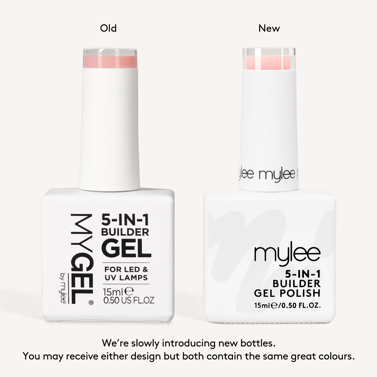 Mylee 5 in 1 Builder Gel Light Pink 15ml