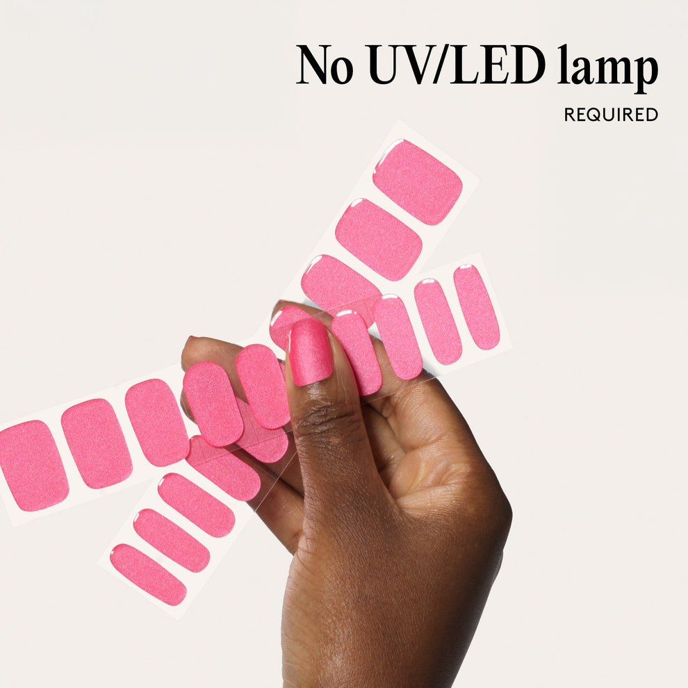 Mylee Bubble Gum Gel Nail Wraps