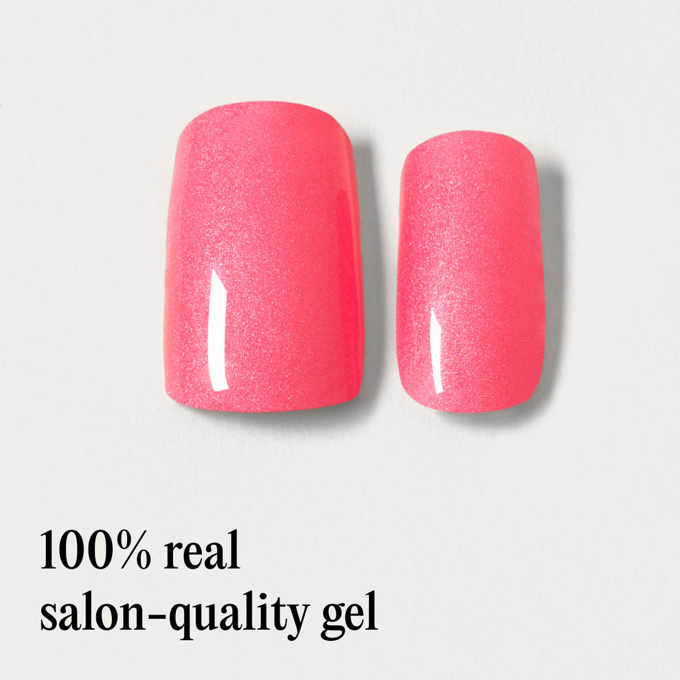 Mylee Bubble Gum Gel Nail Wraps