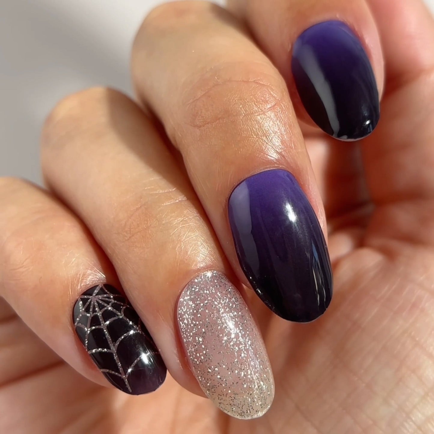 Mylee Black Widow Gel Nail Wraps