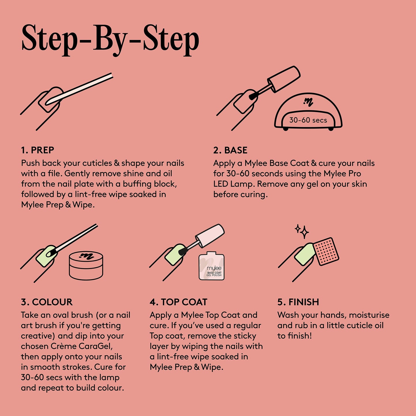 Mylee Grape Crème CaraGel Solid Gel Polish - 5g