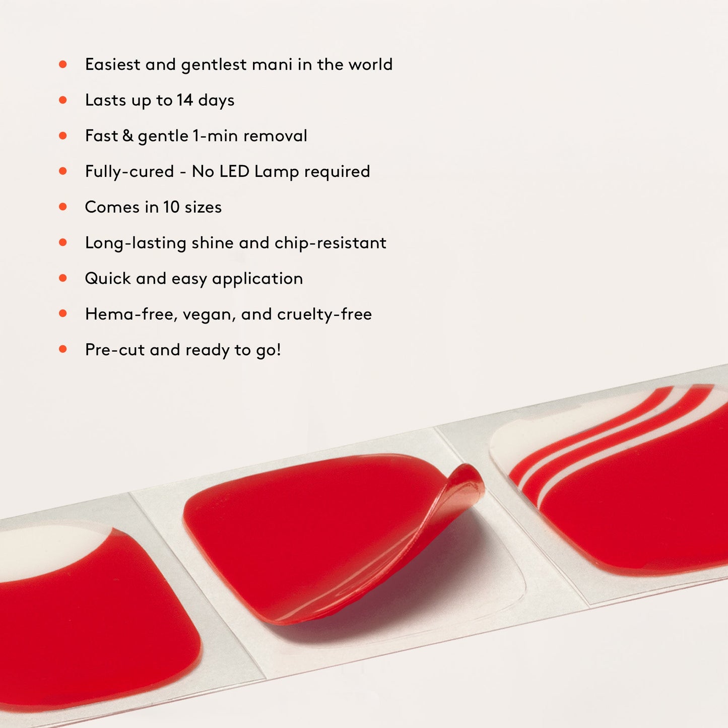 Mylee French Cancan Gel Nail Wraps