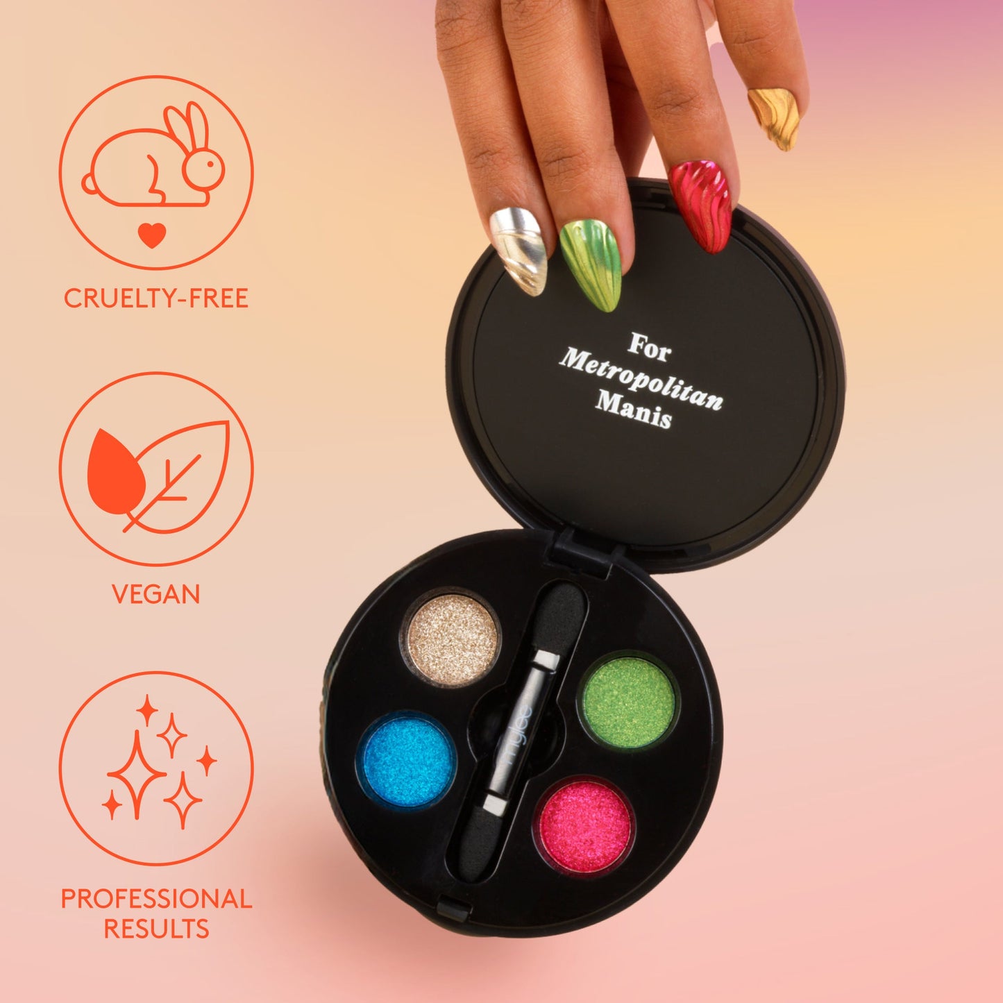 Mylee Pressed Chrome Camden Palette