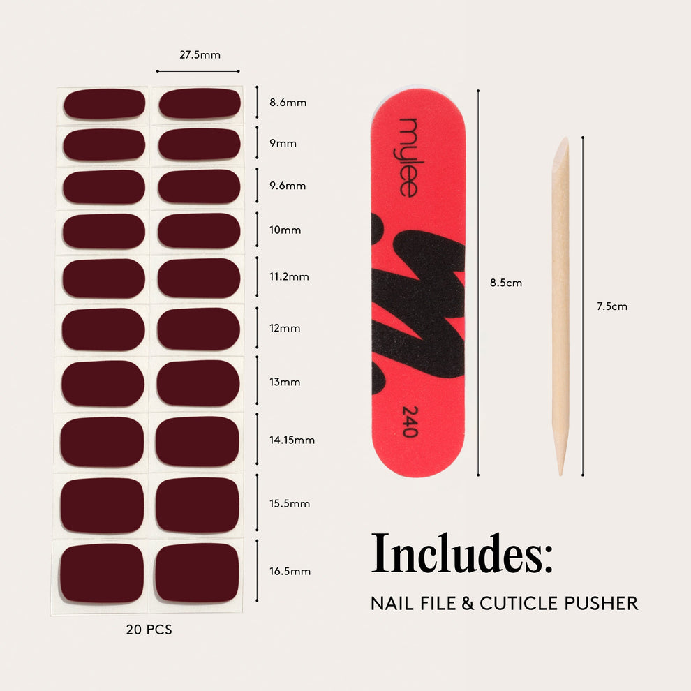 Mylee Diva Gel Nail Wraps