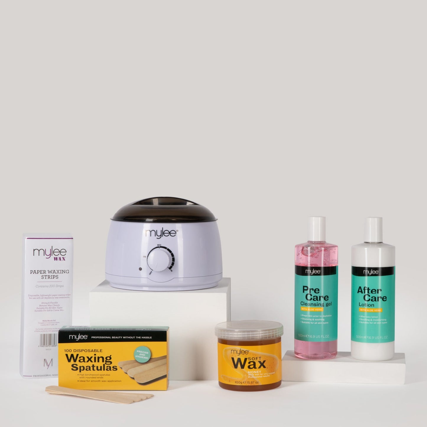 Mylee Waxing Kit With Honey Soft Wax