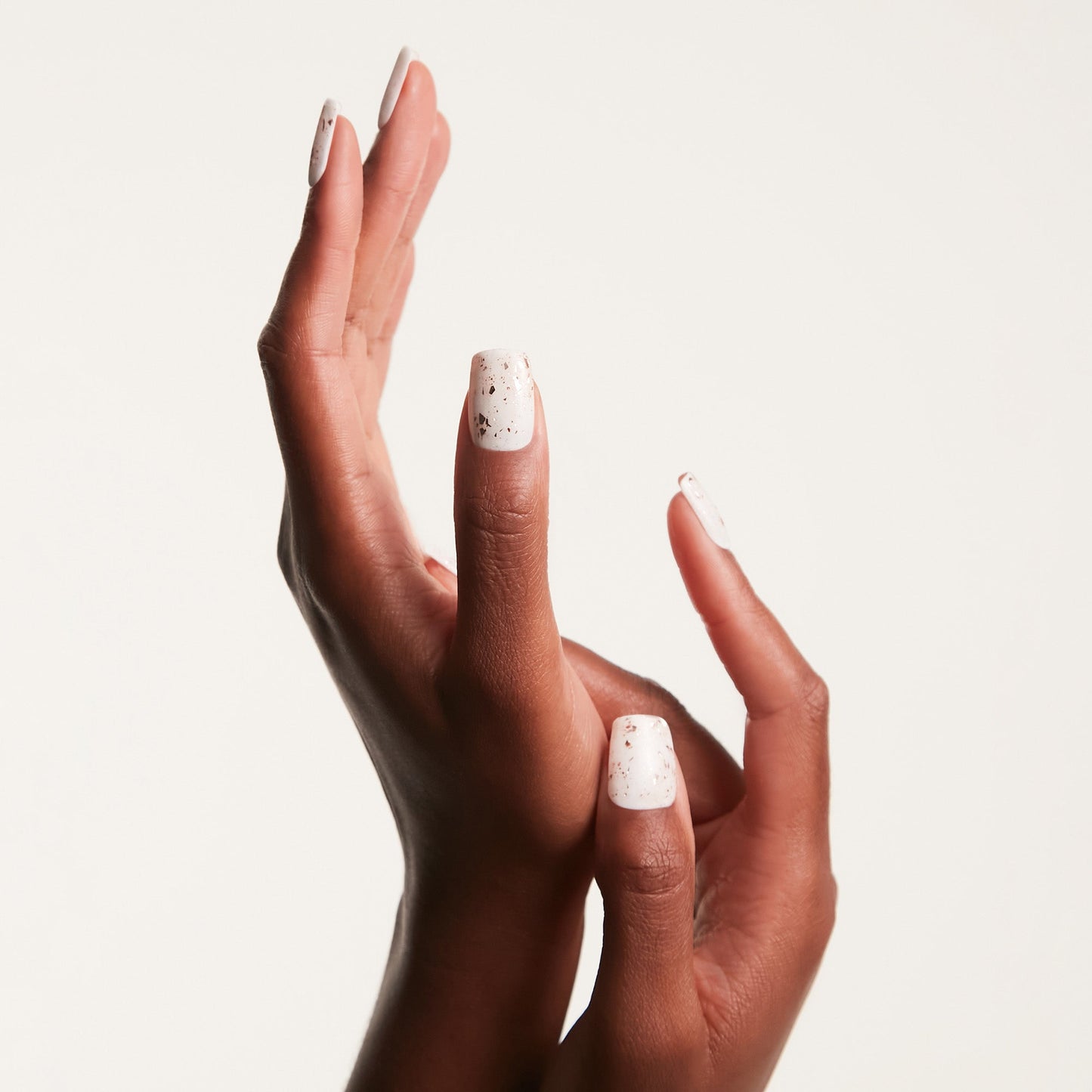 Mylee Rose Gold Flake No Wipe Top Coat Gel Polish 15ml