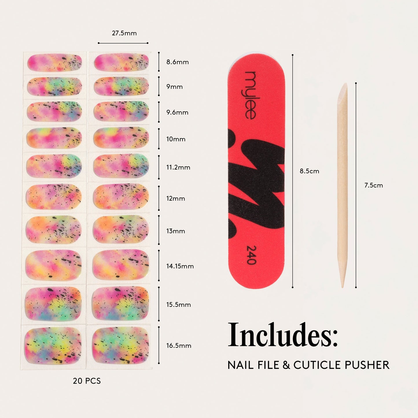 Mylee Modern Masterpiece Gel Nail Wraps