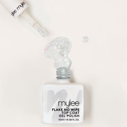 Mylee Iridescent Flake No Wipe Top Coat 15ml