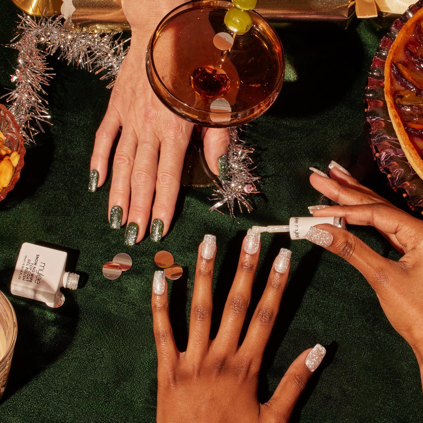 Mylee No Wipe Top Coat Gel Polish - Snow