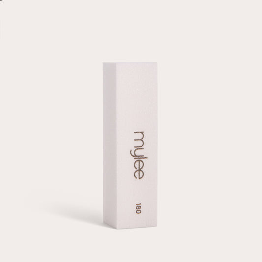 Mylee White Nail Buffer Sanding Block - 180