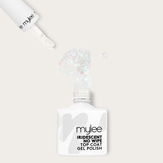 Mylee Iridescent Flake No Wipe Top Coat