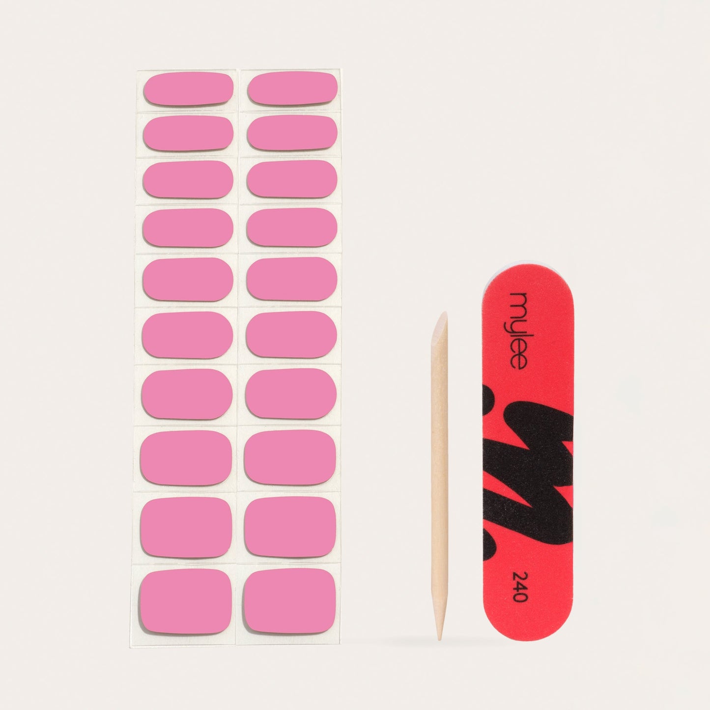 Mylee Peony Gel Nail Wraps