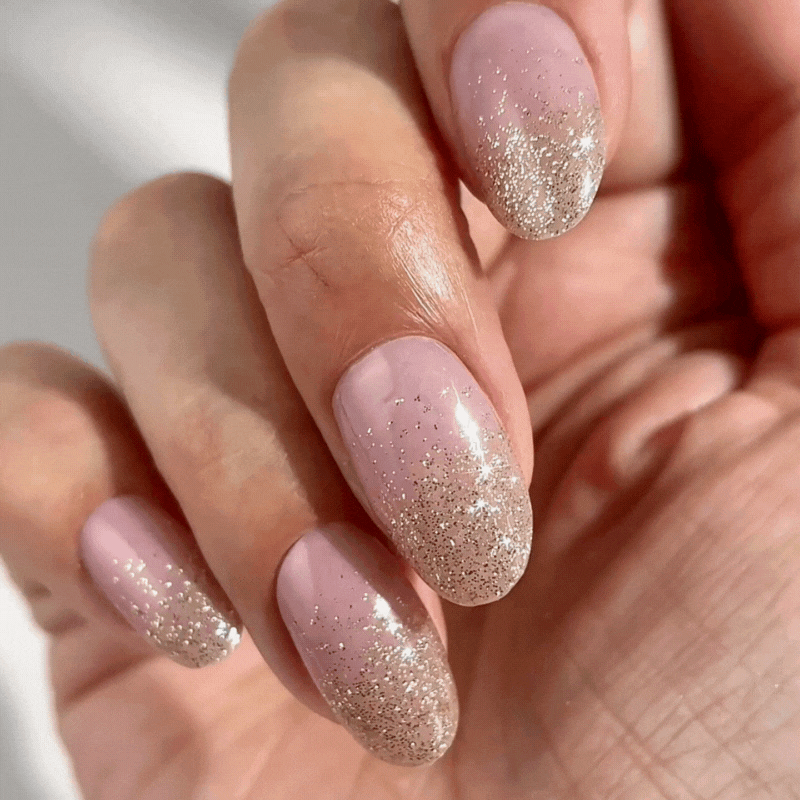 Mylee Gel Wraps Pink Champers