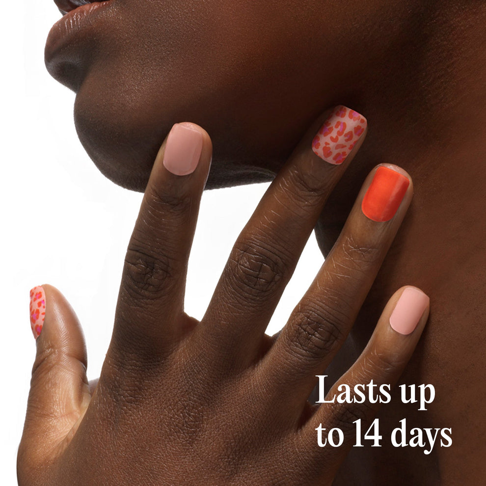 Mylee Red Hot Spots Gel Nail Wraps