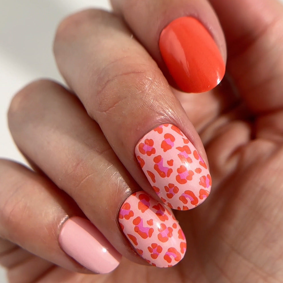 Mylee Red Hot Spots Gel Nail Wraps