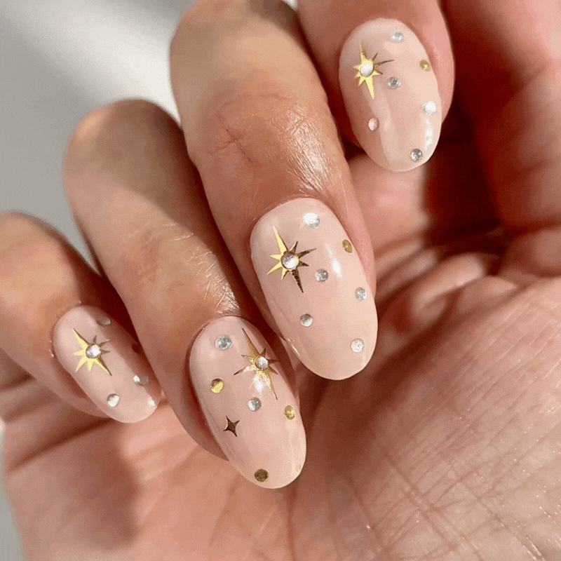 Mylee Gel Wraps Tinsel Twinkle