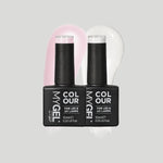 Mylee French Manicure Gel Polish Duo - 2x10ml